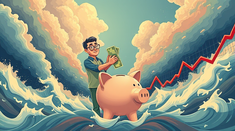 Invista de forma consistente, mesmo em meses difíceis