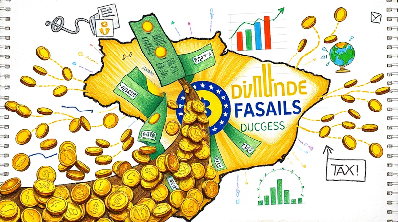 Sistema que integra dividendos, rendimento e tributação