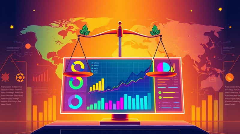 Plataforma com simulação de rebalanceamento anual