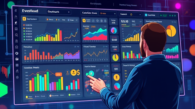 Plataforma que agrupa investimentos de corretoras diferentes